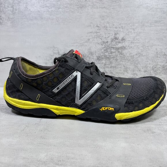 New Balance Minimus 10v1 Vibram Trail Running Shoes - Men's Size 8.5 - Black - Picture 4 of 11